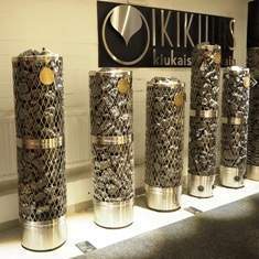 Печь дровяная IKI Pillar 30 кВт (500 кг камней) (рис.3)